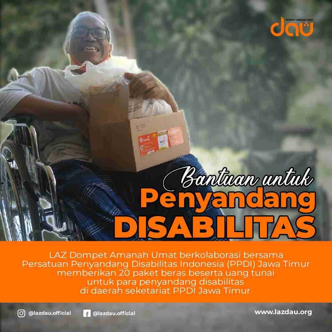 BANTUAN UNTUK PENYANDANG DISABILITAS